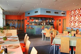 Restaurant, lounge room, childrens toy room